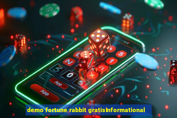 demo fortune rabbit gratisInformational